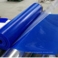 Folha de borracha de silicone de cor azul Folha de borracha de silicone de cor brilhante